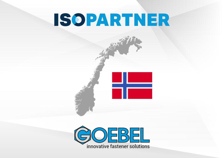 Norwegian map, flag and logos